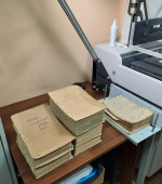 Продолжаем сканирование документов военных лет